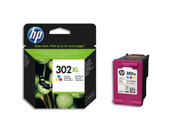 Cartouche d'encre original hp 302xl 330 p cyan/magenta/jaune pack 3 couleur — Non classé