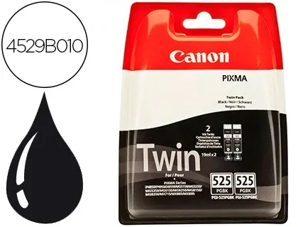 Cartouche d'encre original canon 525pgbk noir pack de 2 — Non classé