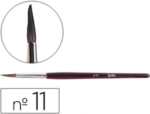 Pinceau liderpapel bois virole chromée aquarelle nº11 — Non classé