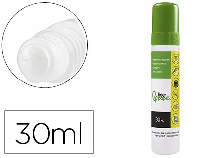 Colle stylo liderpapel liquide transparente avec embout applicateur papier et tissu collage propre précis 30ml — Non classé