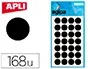APLI Pastille de signalisation, diamètre: 15 mm, noir — Fournitures — vue 2