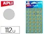 APLI Pastille de signalisation, diamètre: 15 mm, argent — Fournitures — vue 2