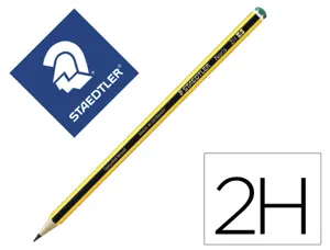 Crayon graphite staedtler noris 120 2h hexagonal mine 2mm très résistante — Non classé