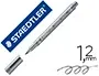 STAEDTLER Marqueur permanent métallisé, pointe ogive, argent — Fournitures — vue 2