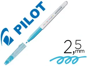 Stylo-feutre pilot frixion colors dessin effaçable pointe fibre résistante 2.5mm bleu clair — Non classé
