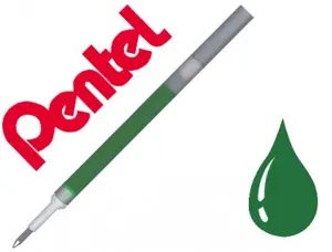 Recharge pentel roller encre gel energel bl57/bl107/bl77 largeur moyenne coloris vert — Non classé