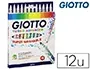 Feutre Coloriage Giotto Turbo Advanced Capuchon Ventilé Pointe Fine Encre Base Eau Colo Ris Assortis Étui 12 Unités… — vue 2