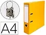 Classeur Levier Exacompta A4 Polypropylène 22/10e Dos 80 mm Coloris Jaune — Classement & archivage — vue 2
