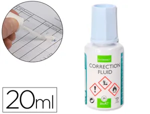 Correcteur liquide q-connect pinceau flacon 20ml — Non classé