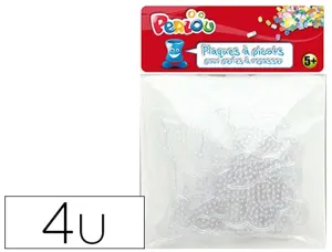 Plaque graine creative picots support perles a repasser 10cmsachet 4 unites — Non classé