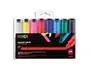 Marqueur Posca Pc8k Gouache Encre Inodore Toutes Surfaces Pointe Large Biseautée Assortiment Étui 8 Unités —… — vue 2
