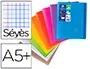 Cahier Piqué Clairefontaine Koverbook Couverture Protectrice Pp Transparent 2 Rabats A5+ 17x22 cm 96 Pages 90g… — vue 2