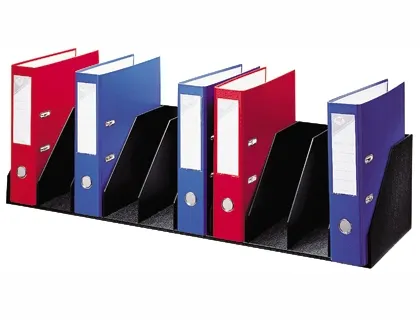 Trieur paperflow case fixe polystyrène 9 cases fixes 210x290x820mm coloris noir — Non classé