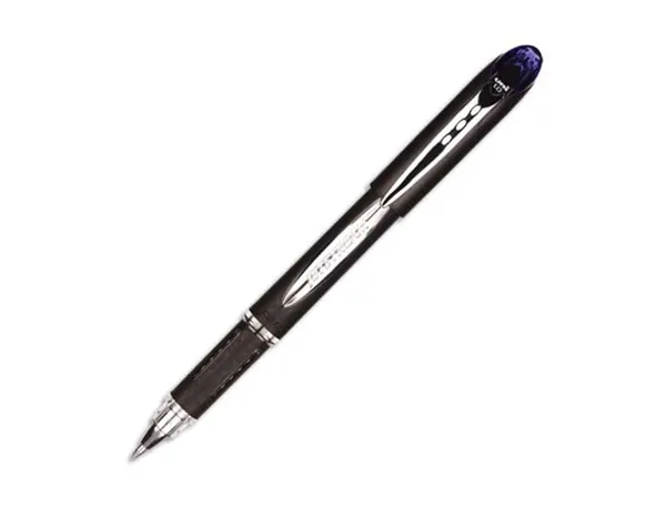 Stylo-bille uniball jetstream écriture moyenne 0.5mm encre gel grip antiglisse encre ultra fluide rechargeable bleu — Non…