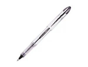Roller uniball ub-200 vision élite écriture moyenne 0.5mm corps luxe gris encre liquide visible rechargeable noir — Non…