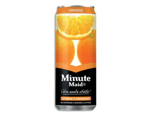 Boisson minute maid orange canette 33cl — Non classé