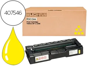 Toner laser original ricoh c250 600 p jaune — Non classé