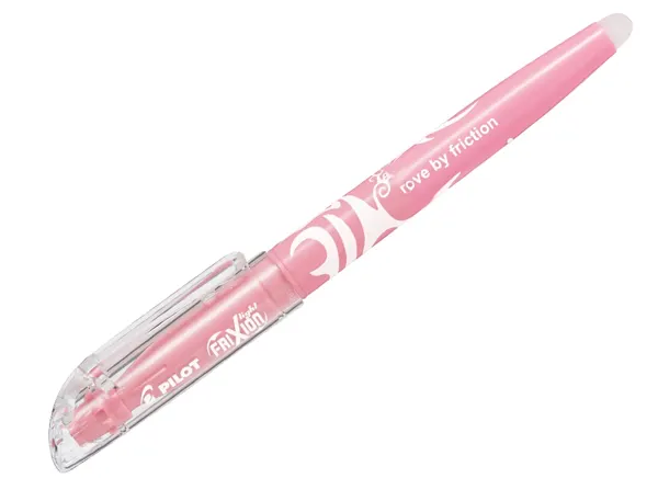 Surligneur pilot frixion light natural effacable       pointe moyenne biseautee      coloris corail — Non classé