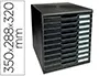 EXACOMPTA Module de classement MODULO A4 ECOBlack 10 tiroirs — Aménagement d'espace — vue 2