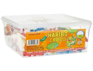 Bonbon haribo hari crocodiles boite de 210 pieces — Non classé