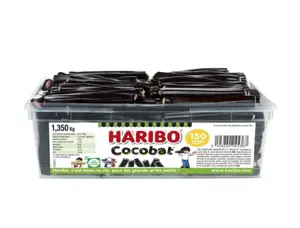 Bonbon haribo cocobat reglisse boite 150 pieces — Non classé