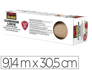 Rouleau scotch emballage protection cushion lock       9,14mx30,5cm — Non classé