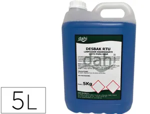 Nettoyant bactericide desbakazul sans rinãage       carafe de 5 litres — Non classé