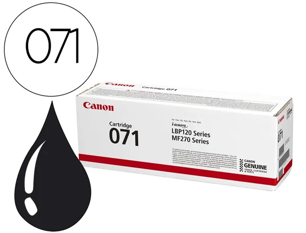 Toner laser original canon 071 1200 p noir — Non classé