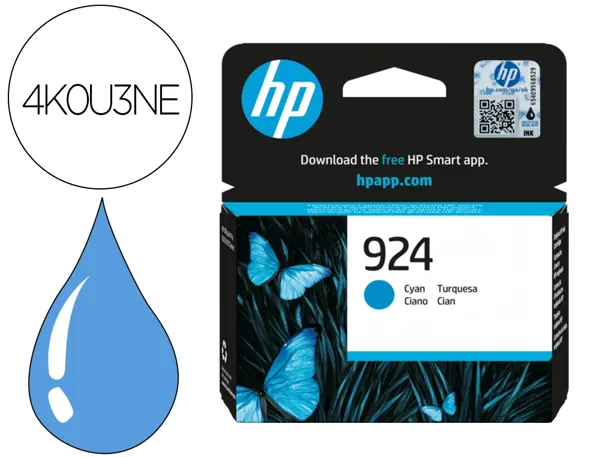 Cartouche d'encre original hp 924 400 p cyan — Non classé
