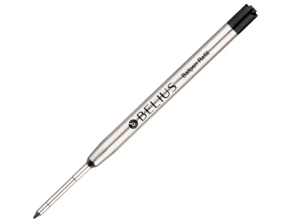 Recharge stylo-bille belius pointe 0,8mm encre coloris    noire boite 3 unites — Non classé