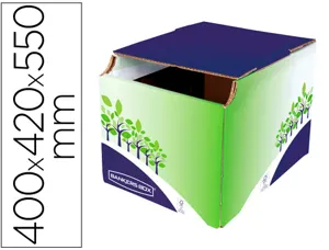 Collecteur fellowes bankers box carton 400x420x550mm — Non classé