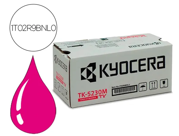 Toner laser original kyocera tk-5230m 2200 p magenta — Non classé