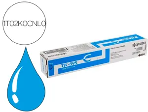 Toner laser original kyocera tk-895c cyan — Non classé