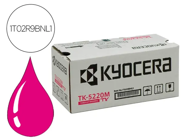 Toner laser original kyocera tk-5220m 1200 p magenta — Non classé