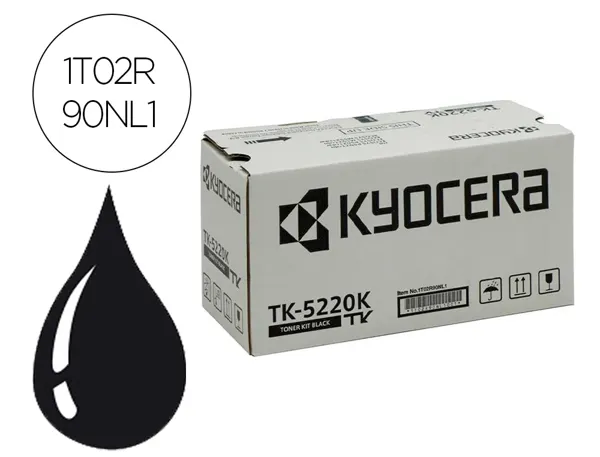 Toner laser original kyocera tk-5220k 1200 p noir — Non classé