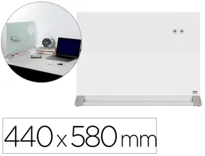 Separateur bureau nobo en verre magnetique 440x580mm — Non classé