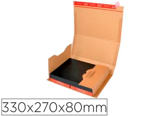Etui expedition colompac kraft ajustable 330x270x80mm — Non classé