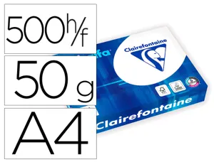 Papier clairefontaine smartprint haute qualite      blancheur pour ecriture a4    50g blanc paquet 500 feuilles — Non classé