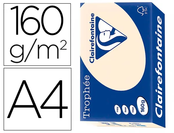 Clairefontaine Papier universel Trophée, A4, chamois — Papier copieur et imprimante
