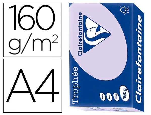 Clairefontaine Papier universel Trophée, A4, lilas — Papier copieur et imprimante