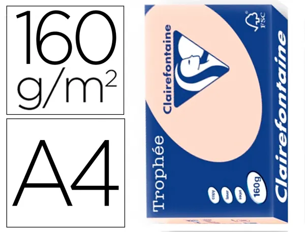 Clairefontaine Papier universel Trophée, A4, saumon — Papier copieur et imprimante