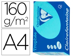 Clairefontaine Papier universel Trophée, A4, bleu alizé — Papier copieur et imprimante