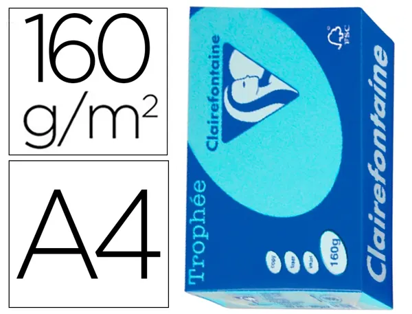 Clairefontaine Papier universel Trophée, A4, bleu alizé — Papier copieur et imprimante