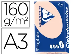 Clairefontaine Papier universel Trophée, A3, saumon — Papier copieur et imprimante
