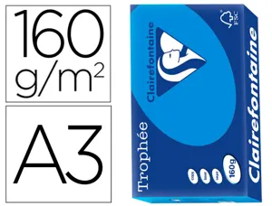 Clairefontaine Papier universel Trophée, A3, bleu turquoise — Papier copieur et imprimante