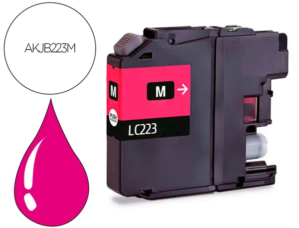 Cartouche d'encre compatible brother lc223 m 700 p magenta — Non classé