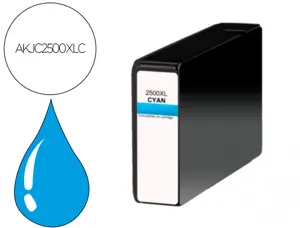 Cartouche d'encre compatible canon pgi-2500 cyan — Non classé