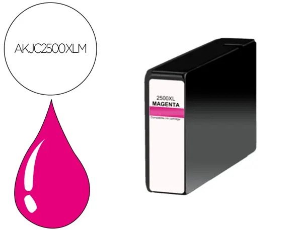 Cartouche d'encre compatible canon pgi-2500 magenta — Non classé