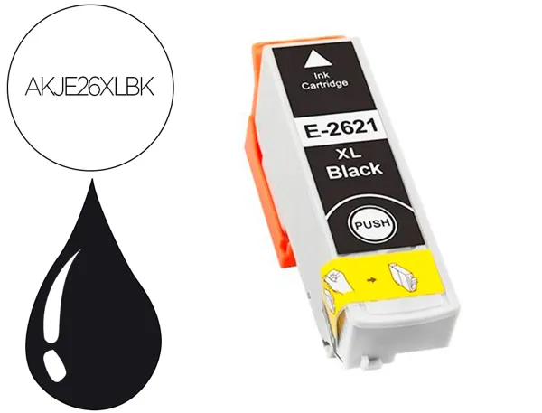 Cartouche d'encre compatible epson t2621bk noir — Non classé