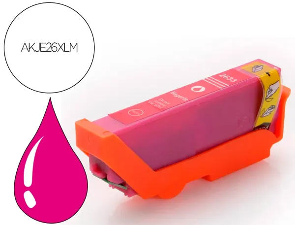 Cartouche d'encre compatible epson t2633ma magenta — Non classé